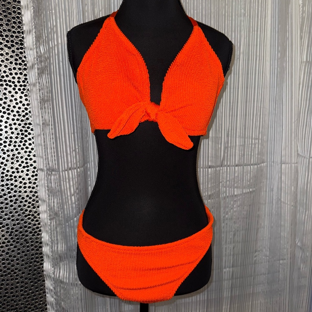 Kona Sol Orange Bikini Set